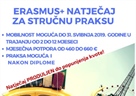 Produljenje natječaja za Erasmus+ stručnu praksu